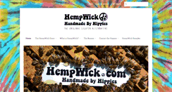 Desktop Screenshot of hempwick.com